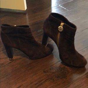 Tory Burch Leigh Bootie-Kid Suede
